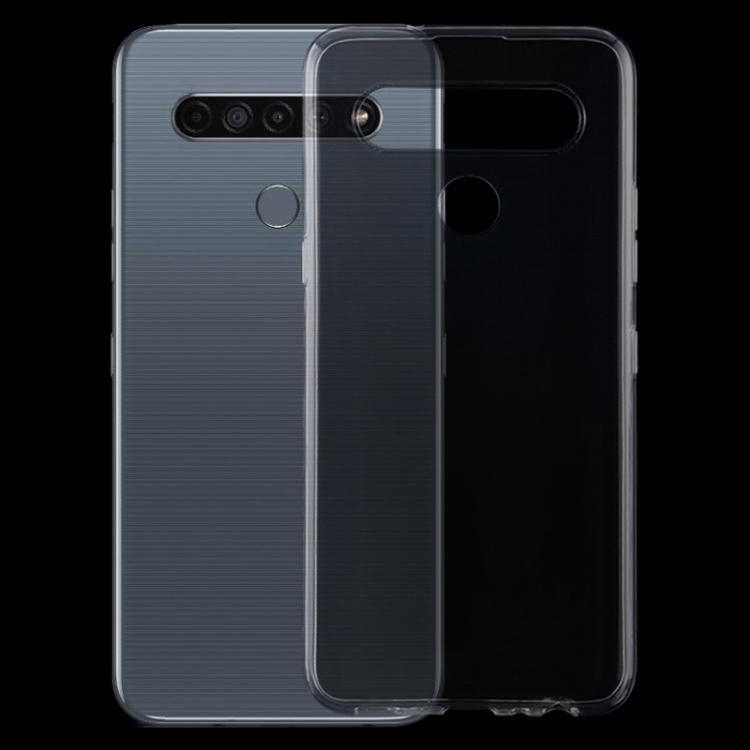 

For LG K61 TPU Ultra-Thin Transparent Mobile Phone Case