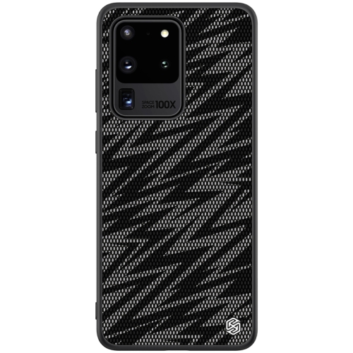 

For Galaxy S20 Ultra / S20 Ultra 5G NILLKIN Glorious Series TPU + PC 3D Geometric Texture Reflective Mobile Phone Protective Case(Thunderbolt Texture)