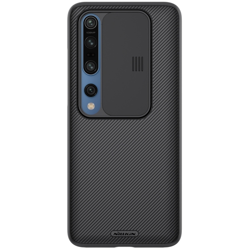 

For Xiaomi Mi 10 Pro / 10 NILLKIN Black Mirror Series PC Camshield Full Coverage Dust-proof Scratch Resistant Mobile Phone Case(Black)