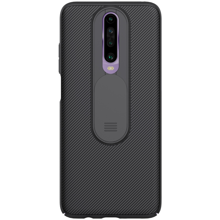 

For Xiaomi Redmi K30 / K30 5G NILLKIN Black Mirror Series PC Camshield Full Coverage Dust-proof Scratch Resistant Mobile Phone Case(Black)