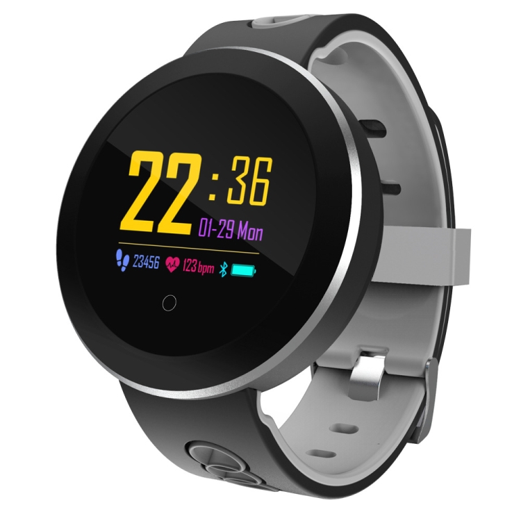 

Q8 Pro 1.0 inch HD Color Screen IP68 Waterproof Sport Smart Watch, Support Heart Rate Monitoring / Sleep Monitor / Call Reminder(Silver Grey)