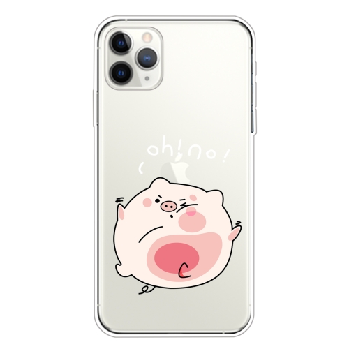 

For iPhone 11 Pro Lucency Painted TPU Protective(Hit The Face Pig)