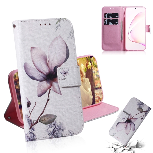 

For Galaxy Note 10 Lite (A81) 3D Colored Drawing Horizontal Flip Leather Case with Holder & Card Slot & Wallet(Magnolia)