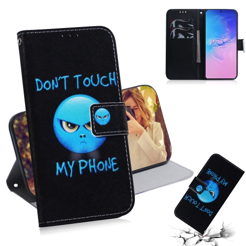 

For Galaxy S10 Lite (A91) 3D Colored Drawing Horizontal Flip Leather Case with Holder & Card Slot & Wallet(Anger)