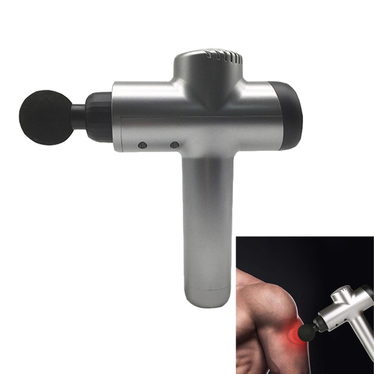 

20 Speed Levels Adjustment Muscle Fasica Masager, Plug:US Plug(Silver Gray)
