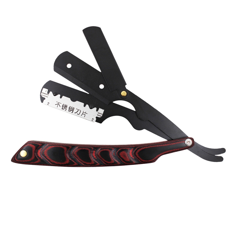 

H-6 Men Replaceable Blade Folding Shaving Stand Straight Edge Razor Shaving Stick Razor