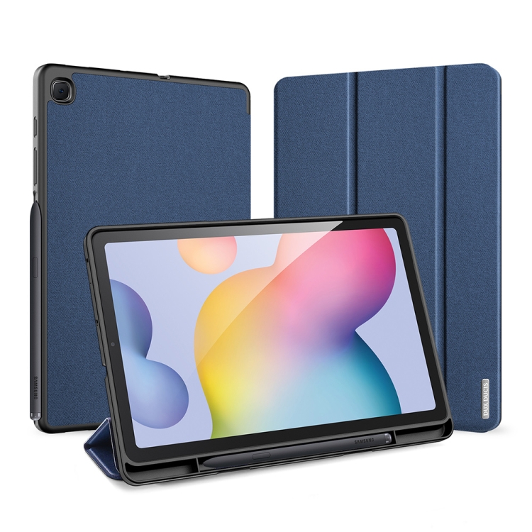 For Galaxy Tab S6 Lite 10.4 inch DUX DUCIS Domo Series Horizontal Flip Magnetic PU Leather Case with Three-folding Holder & Pen Slot(Blue)
For Galaxy Tab S6 Lite 10.4 inch DUX DUCIS Domo Series Horizontal Flip Magnetic PU Leather Case with Three-folding Holder & Pen Slot(Blue)