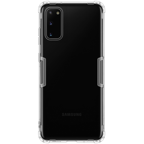 

For Galaxy S20/S20 5G NILLKIN Shockproof TPU Transparent Soft Case(White)