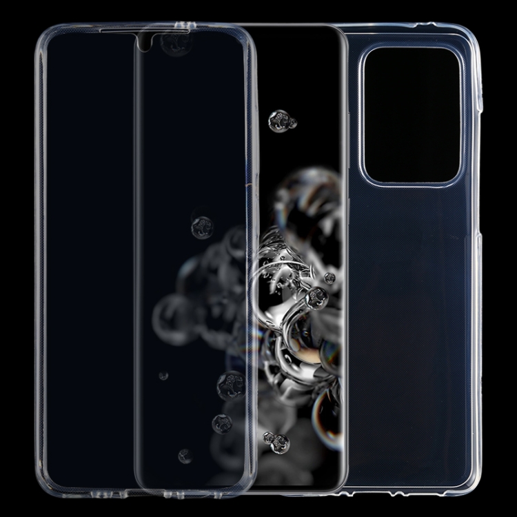 

For Galaxy S20 Ultra Full Coverage TPU Transparent Mobile Phone Case
