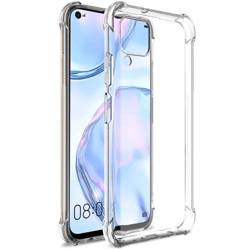 

For Huawei nova 6 SE / P40 Lite IMAK All-inclusive Shockproof Airbag TPU Protective Case, with Screen Protector(Transparent)