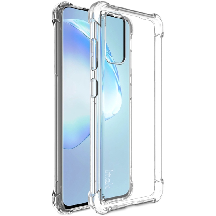 

For Galaxy S20+ 5G IMAK All-inclusive Shockproof Airbag TPU Protective Case, with Screen Protector(Transparent)