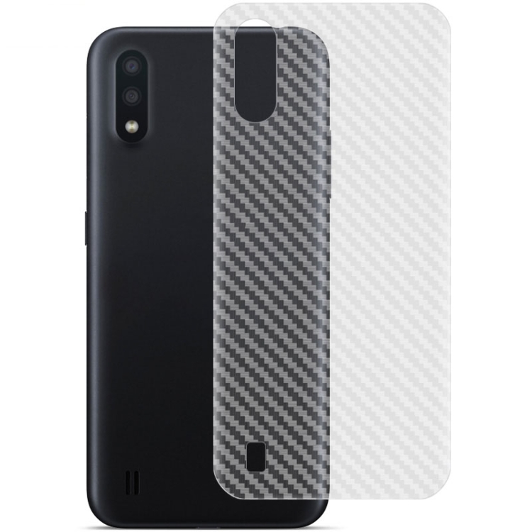 

For Galaxy A01 IMAK Carbon Fiber Pattern PVC Back Protective Film