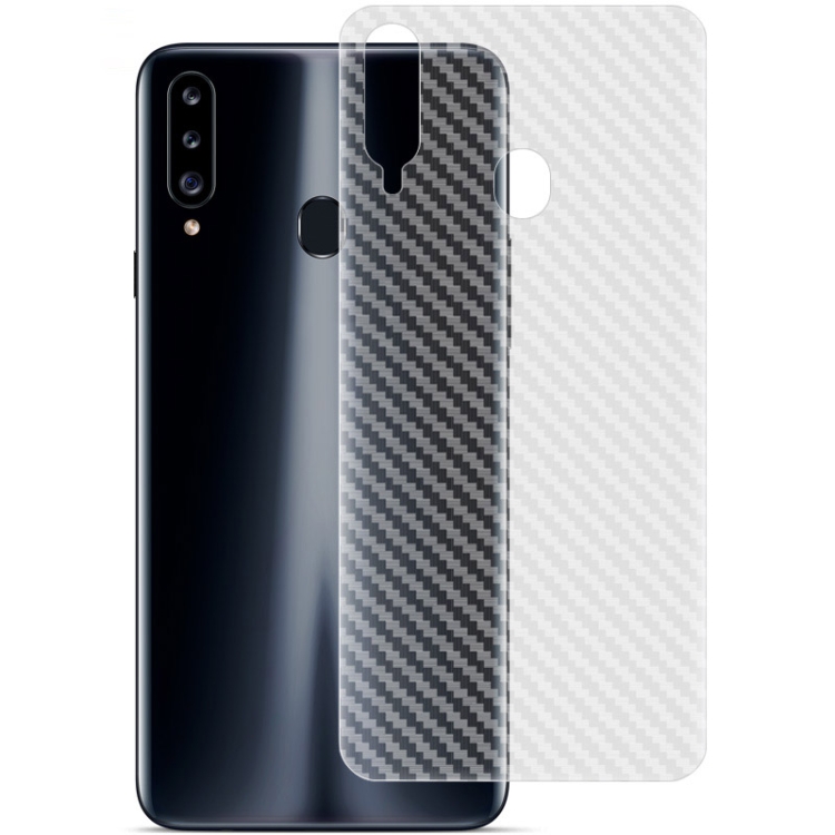 

For Galaxy A20s IMAK Carbon Fiber Pattern PVC Back Protective Film