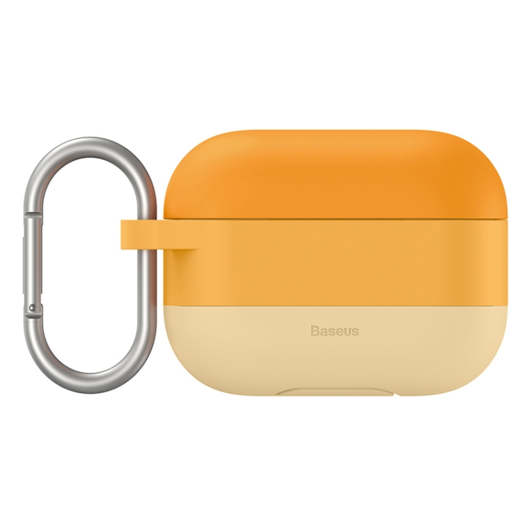 

Baseus WIAPPOD-E07 For Apple AirPods Pro Clouds Silicone Wireless Earphone Protective Case(Orange)