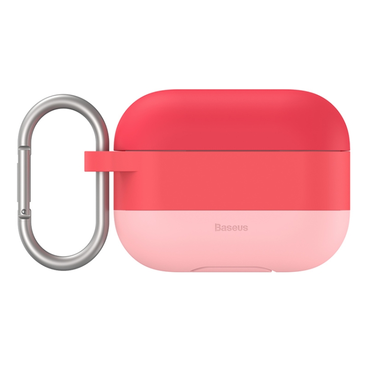 

Baseus WIAPPOD-E04 For Apple AirPods Pro Clouds Silicone Wireless Earphone Protective Case(Pink)
