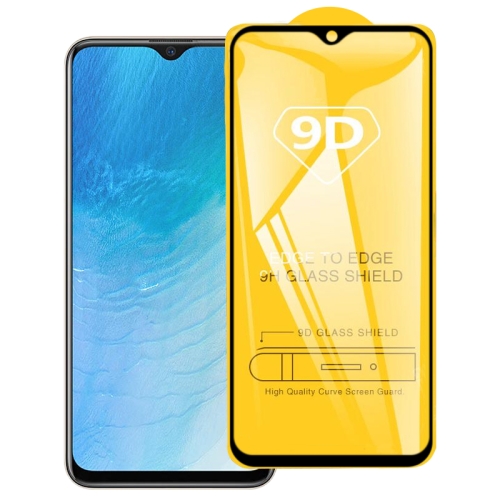 

For Vivo Y19 9D Full Glue Full Screen Tempered Glass Film