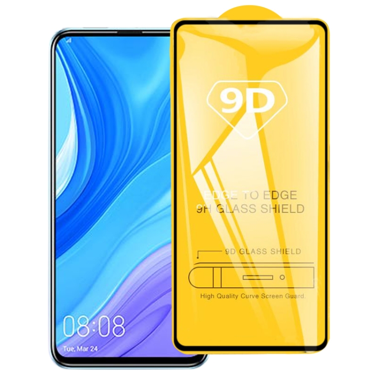 

For Huawei P Smart Pro 2019 9D Full Glue Full Screen Tempered Glass Film