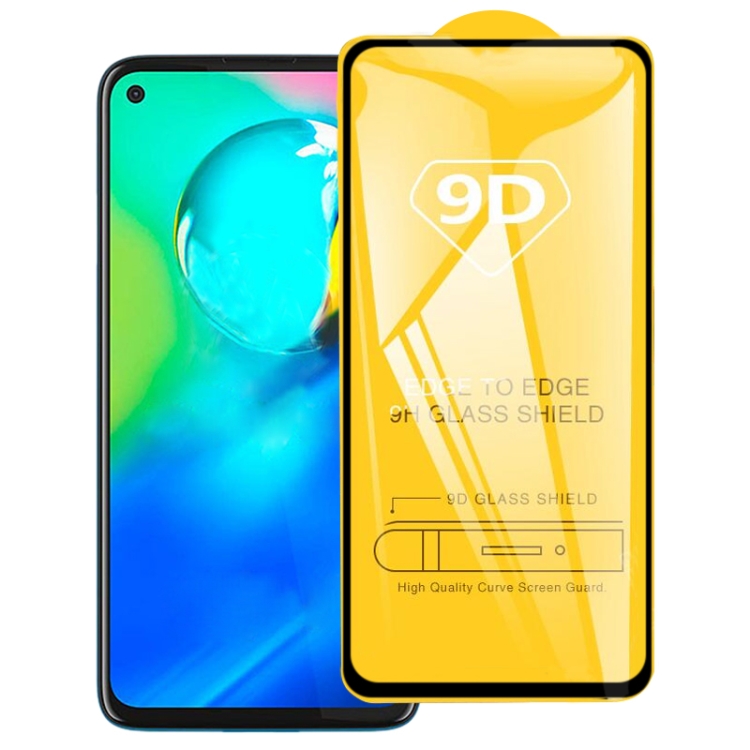 

For Motorola Moto G8 Power 9D Full Glue Full Screen Tempered Glass Film