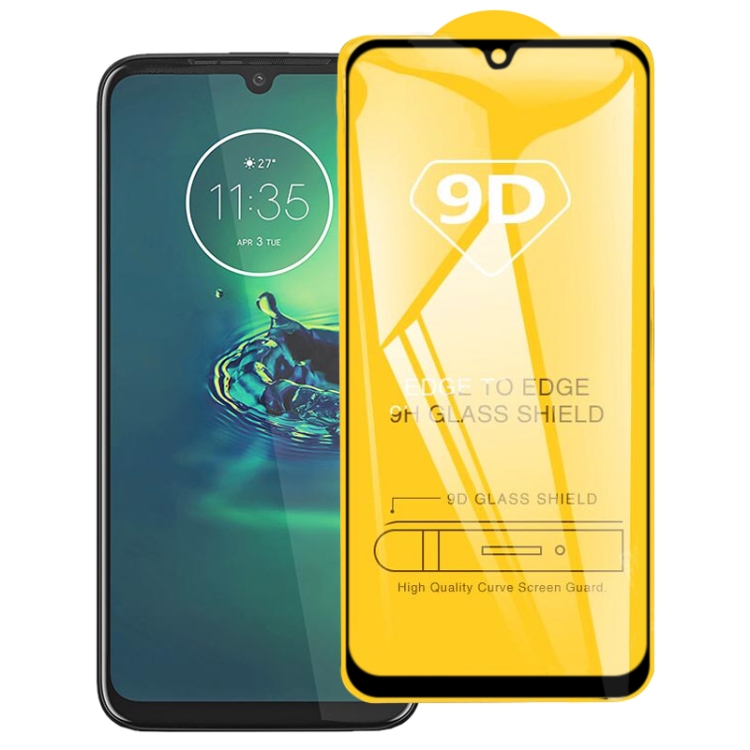 

For Motorola Moto G8 Plus 9D Full Glue Full Screen Tempered Glass Film