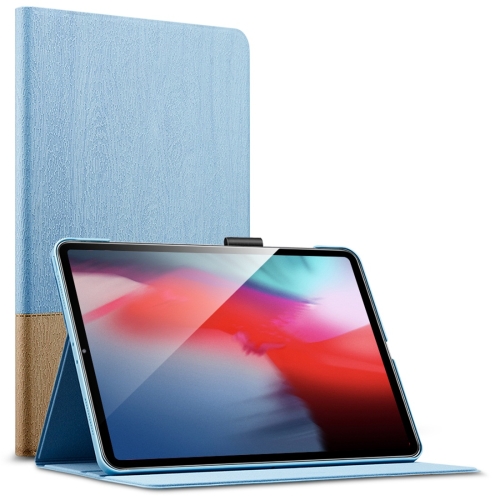 

For iPad Pro 11 (2020) ESR Simplicity Series Horizontal Flip Leather Case with Holder & Sleep / Wake-up Function & Pen Slot(Sky)