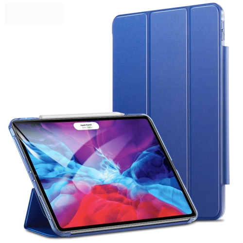 

For iPad Pro 12.9 (2020) ESR Yippee Color Seires PU Horizontal Flip Leather Case with Hasp & Holder & Sleep / Wake-up Function(Navy Blue)
