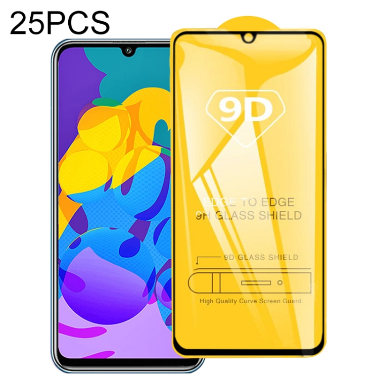 

For Huawei Honor Play 4T Pro 25 PCS 9D Full Glue Full Screen Tempered Glass Film