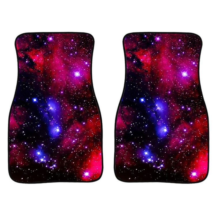 

2 in 1 Universal Printing Auto Car Floor Mats Set, Style:C0162GO