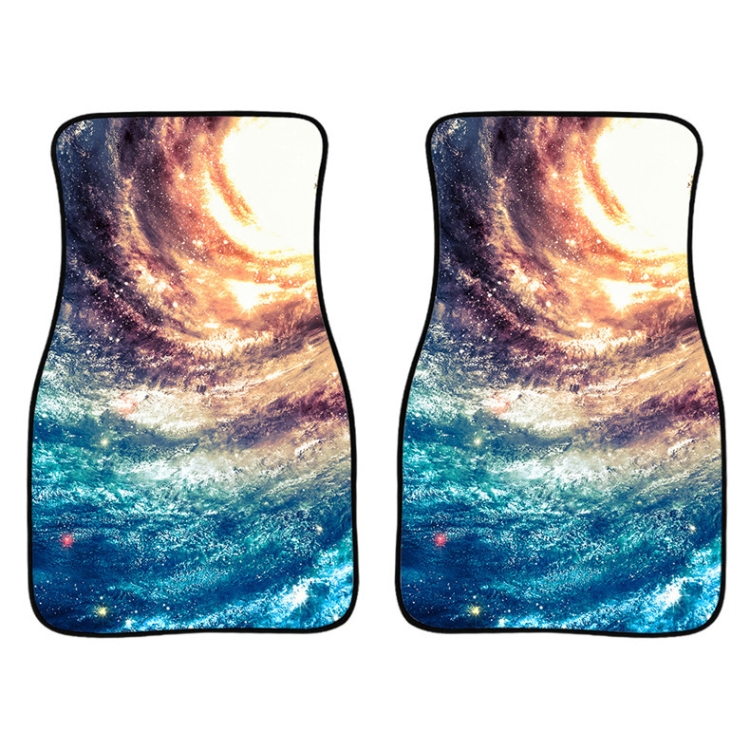 

2 in 1 Universal Printing Auto Car Floor Mats Set, Style:H10868GO
