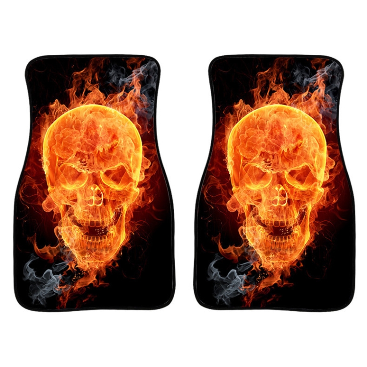 

2 in 1 Universal Printing Auto Car Floor Mats Set, Style:3132GO