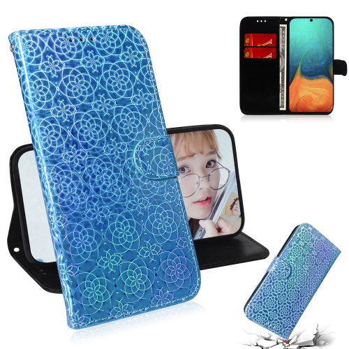

For Galaxy A71 Solid Hyun Color Magnetic Attraction Horizontal Flip Leather Case with Lanyard, Support Holder & Card Slot & Wallet(Sky Blue)