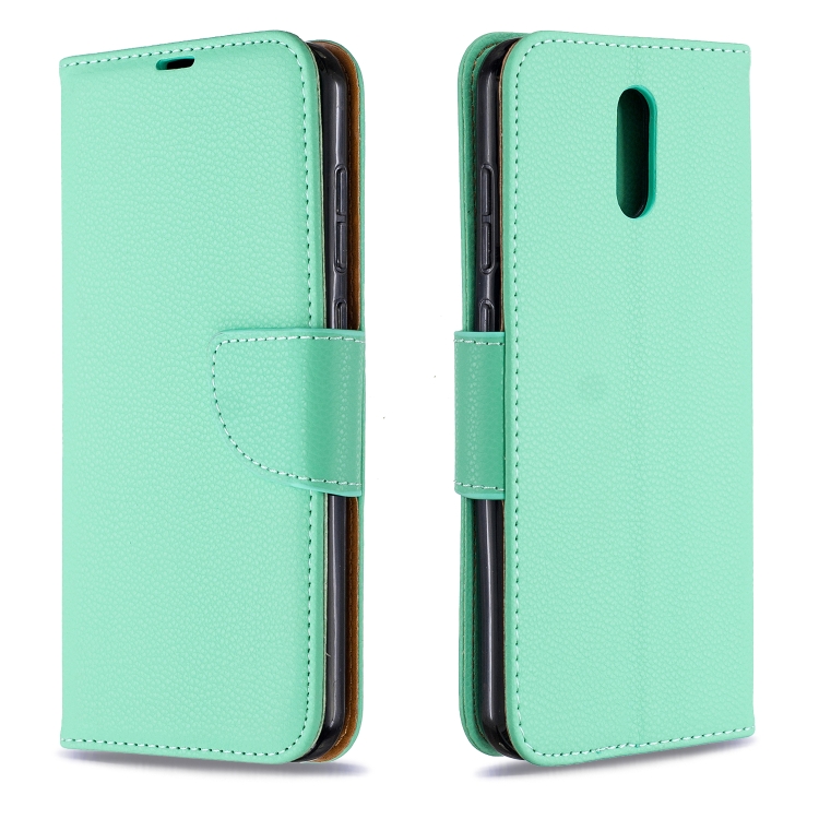 

For Nokia 2.3 Pure Color Horizontal Flip PU Leather Case with Holder & Card Slots & Wallet & Lanyard(Green)