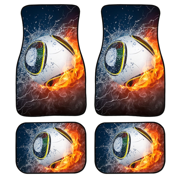 

4 in 1 Pattern Universal Printing Auto Car Floor Mats Set, Style:HXA347GP