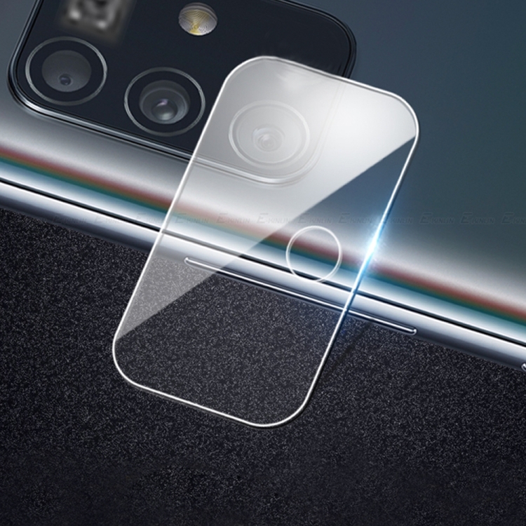 

10 PCS For Galaxy A91 0.3mm 2.5D 9H Rear Camera Lens Flexible Tempered Glass Film