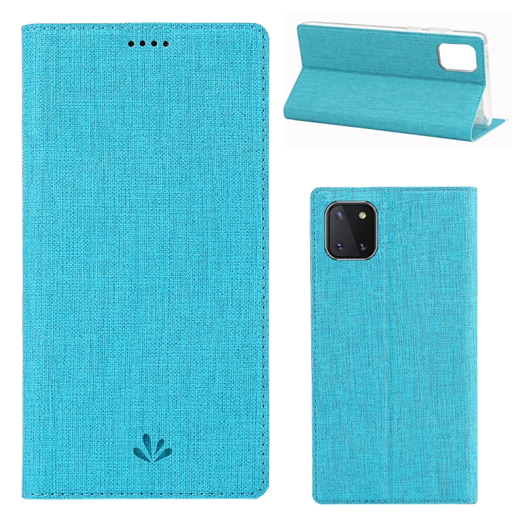 

For Galaxy Note 10 Lite ViLi Shockproof TPU + PU Horizontal Flip Protective Case with Card Slot & Holder(Blue)