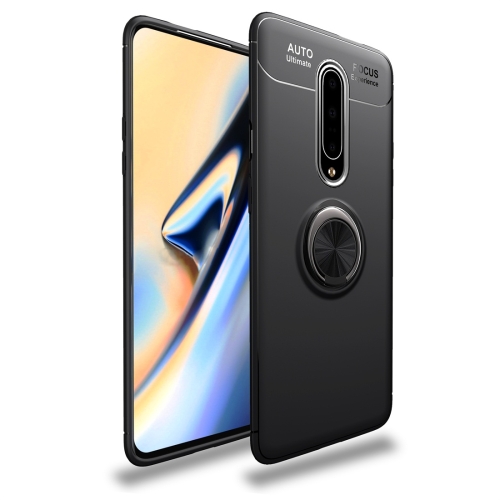 

For OnePlus 8 Lenuo Shockproof TPU Protective Case with Invisible Holder(Black)