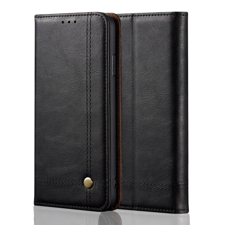 

For Galaxy S20 Retro Crazy Horse Texture Horizontal Flip Leather Case , with Card Slots & Holder & Wallet(Black)