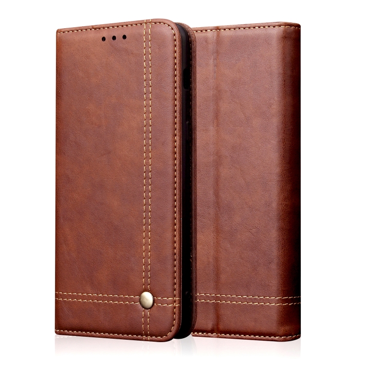 

For Galaxy S20 Retro Crazy Horse Texture Horizontal Flip Leather Case , with Card Slots & Holder & Wallet(Brown)