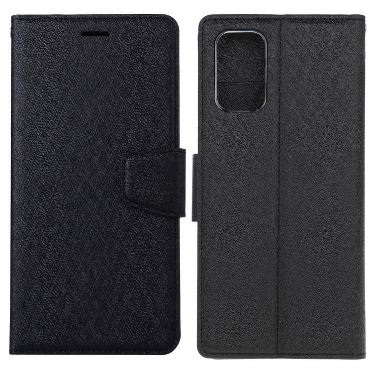 

For Huawei P40 Pro Silk Texture Horizontal Flip Leather Case with Holder & Card Slots & Wallet & Photo Frame(Black)