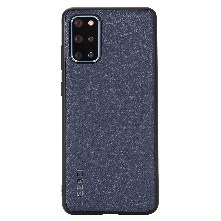 

For Galaxy S20 Ultra GEBEI Full-coverage Shockproof Leather Protective Case(Blue)
