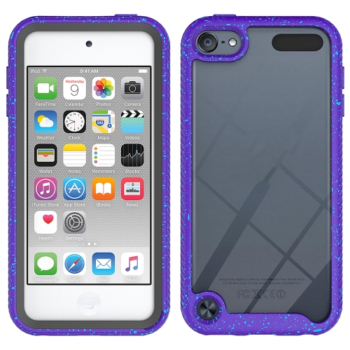 

For iPod Touch 5 / 6 / 7 Shockproof Starry Sky PC + TPU Protective Case(Purple)