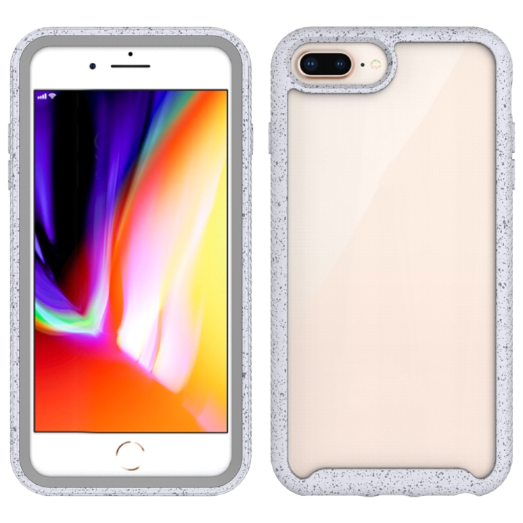 

For iPhone 8 Plus / 7 Plus Shockproof Starry Sky PC + TPU Protective Case(White)