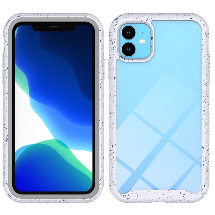 

For iPhone 11 Shockproof Starry Sky PC + TPU Protective Case(White)