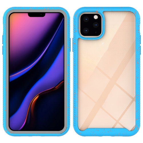 

For iPhone 11 Pro Max Shockproof Starry Sky PC + TPU Protective Case(Sky Blue)