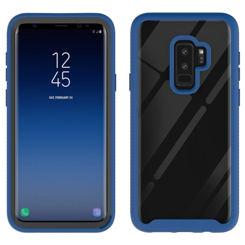 

For Galaxy S9 Plus Shockproof Starry Sky PC + TPU Protective Case(Blue)