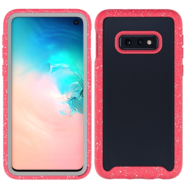 

For Galaxy S10 Lite Shockproof Starry Sky PC + TPU Protective Case(Red)