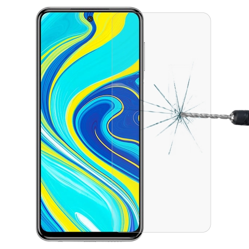 

For Xiaomi Redmi Note 9 Pro 0.26mm 9H Surface Hardness 2.5D Explosion-proof Tempered Glass Non-full Screen Film