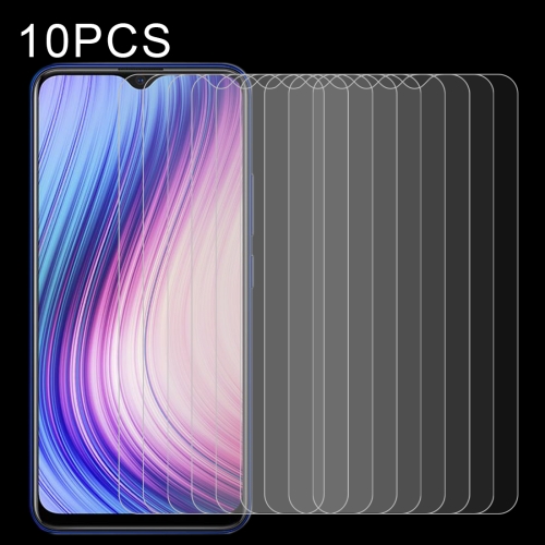 

For Vivo Y5s 10 PCS 0.26mm 9H Surface Hardness 2.5D Explosion-proof Tempered Glass Non-full Screen Film