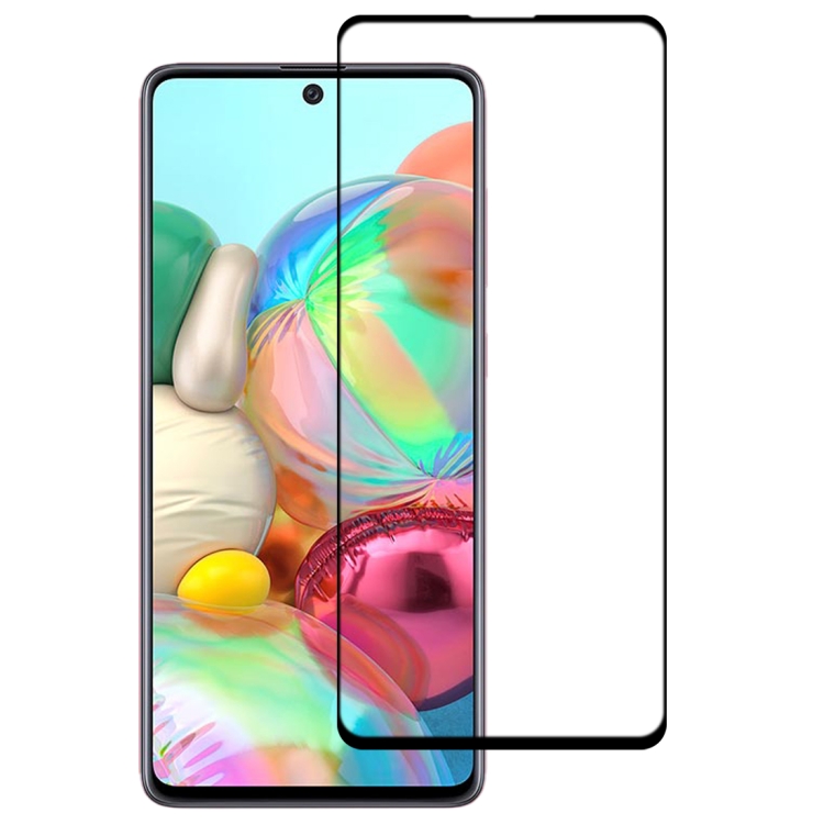 

For Galaxy A71 9H Surface Hardness 2.5D Full Glue Full Screen Tempered Glass Film