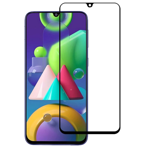 

For Galaxy M21 9H Surface Hardness 2.5D Full Glue Full Screen Tempered Glass Film