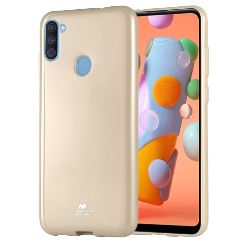 

GOOSPERY JELLY Full Coverage Soft Case For Galaxy A11(Gold)